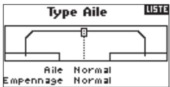 SPEKTRUM DX8 - Accès à la fonction wing type (type d'aile) - 2