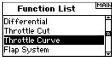 SPEKTRUM DX8 - To Program the Throttle Curve Function - 1