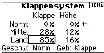 SPEKTRUM DX8 - Einstellen der Klappen und Höhenruderpositionen - 1