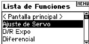 SPEKTRUM DX8 - Acceder a la referencia de Reverso - 1