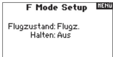 SPEKTRUM DX8 - Programmierung der Flugzustandfunktion - 2