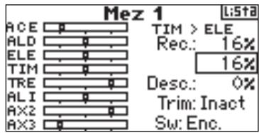 SPEKTRUM DX8 - Ajuste de Rangos de las mezclas programables - 2