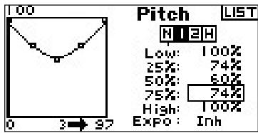 SPEKTRUM DX8 - Adjusting the Curve - 2