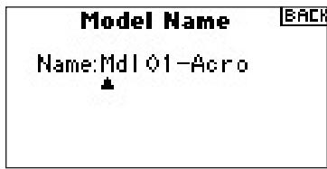 SPEKTRUM DX8 - To Access the Model Name Function - 2