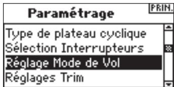 SPEKTRUM DX8 - Accès à la fonction f-mode setup (réglage du mode f) - 1