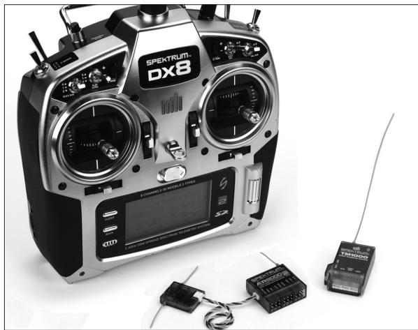 SPEKTRUM DX8 - DX8 DE SPEKTRUM CON TELEMETRÍA INTEGRADA - 1