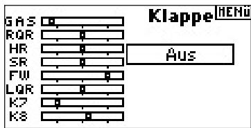 SPEKTRUM DX8 - Aktivieren der Klappesystem - 2
