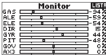 SPEKTRUM DX8 - Per accederere alla schermata del monitor - 2