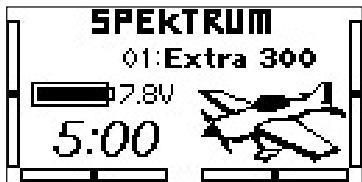 SPEKTRUM DX8 - Acceso a la funciona Nombrar Modelo - 3