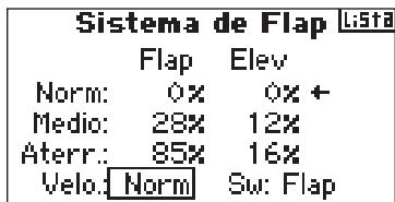 SPEKTRUM DX8 - Ajuste de la velocidad de los Flaps - 1