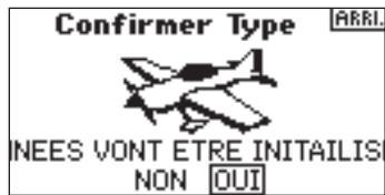 SPEKTRUM DX8 - Accès à la fonction model type (type du modèle) - 4