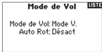 SPEKTRUM DX8 - Accès à la fonction f-mode setup (réglage du mode f) - 2