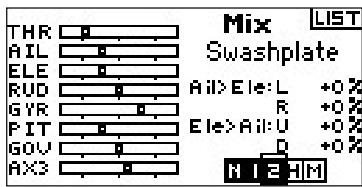 SPEKTRUM DX8 - Assigning Swashplate Mix to a Flight Mode(s) - 1