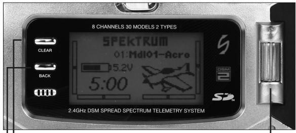 SPEKTRUM DX8 - INPUT FONDAMENTALI E FUNZIONI DEL DISPLAY - 1