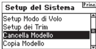 SPEKTRUM DX8 - Per accedere alla Funzione di Reset Modello - 1