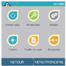 VIAMICHELIN NAVIGATION V4 - Actions carte : - 1