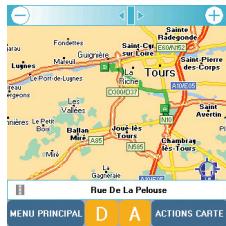 VIAMICHELIN NAVIGATION V4 - Afficher une carte - 1