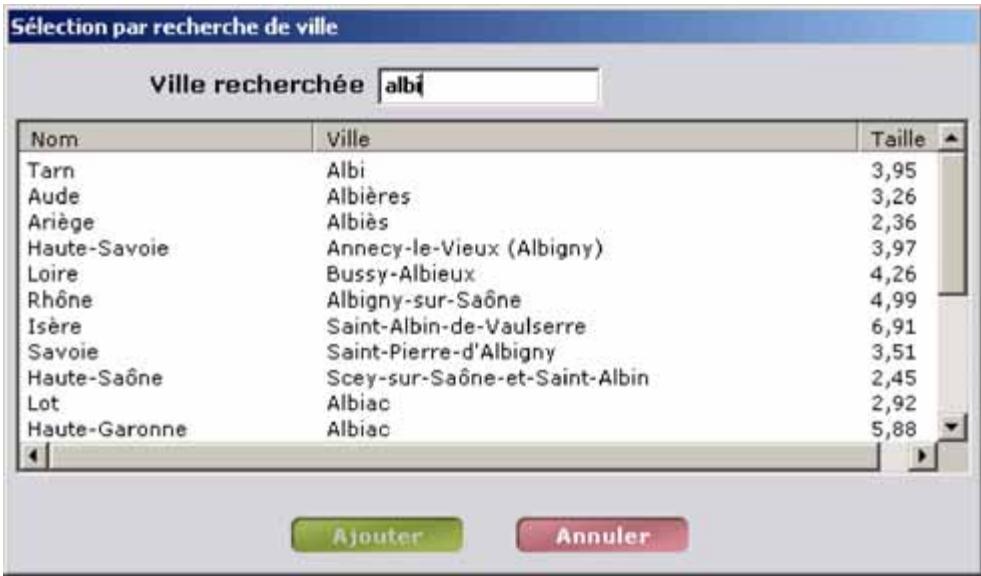 VIAMICHELIN NAVIGATION X-960 - Sélection de villes - 1