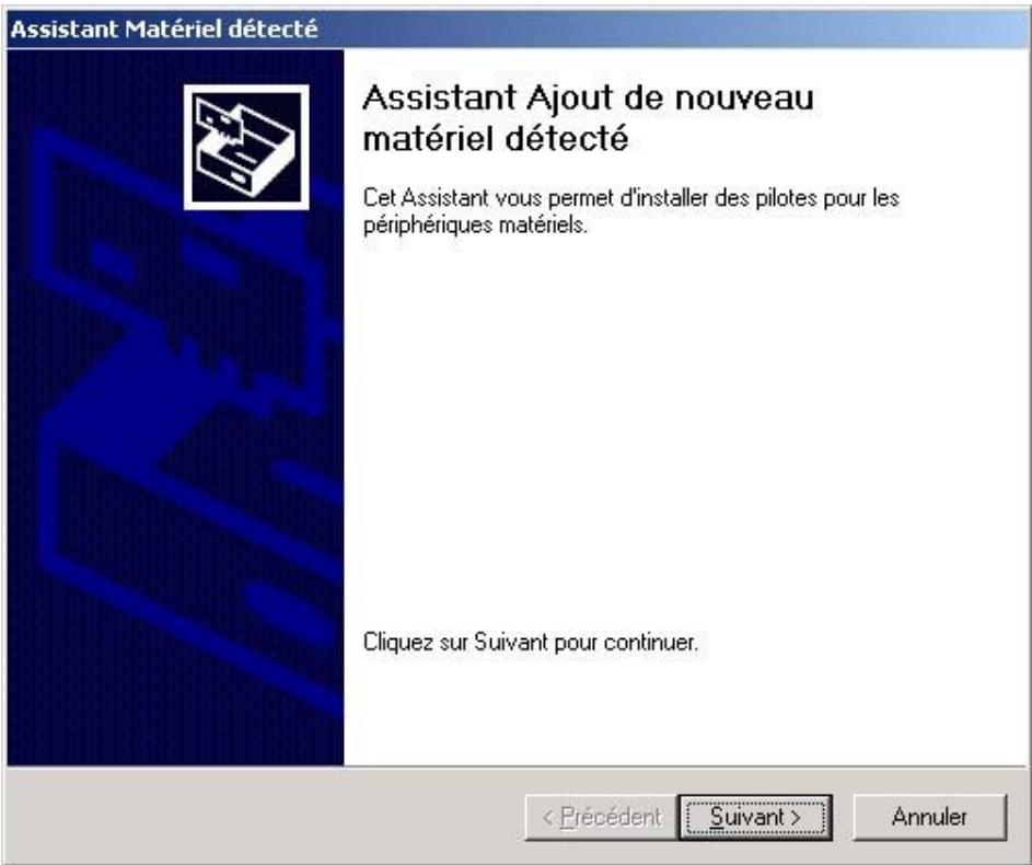 VIAMICHELIN NAVIGATION X-960 - Installation des pilotes sur windows 2000 - 2