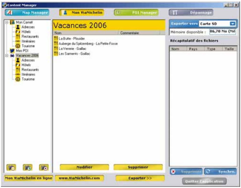 VIAMICHELIN NAVIGATION X-960 - Sélection de villes - 3