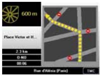 VIAMICHELIN NAVIGATION X-960 - Écran schématique - 1