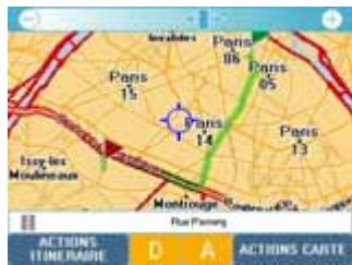 VIAMICHELIN NAVIGATION X-970T - Afficher carte - 1