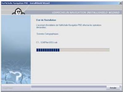 VIAMICHELIN NAVIGATION X-980T - Installation du DVD-ROM - 11