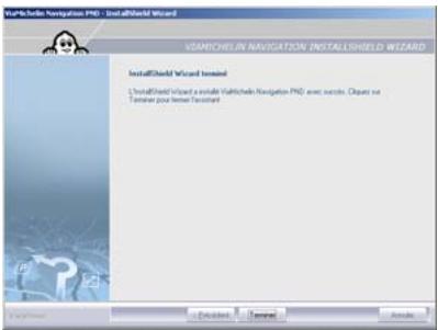 VIAMICHELIN NAVIGATION X-980T - Installation du DVD-ROM - 12