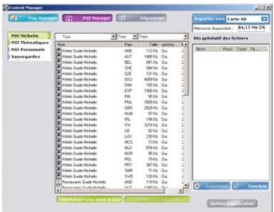 VIAMICHELIN NAVIGATION X-980T - POI Michelin - 1