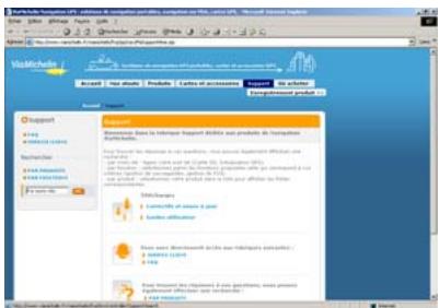 VIAMICHELIN NAVIGATION X-980T - FAQ et mises à jour - 1
