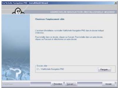 VIAMICHELIN NAVIGATION X-980T - Installation du DVD-ROM - 3