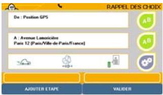 VIAMICHELIN NAVIGATION X-980T - Choisir croisement - 1