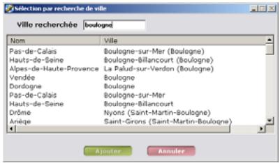 VIAMICHELIN NAVIGATION X-980T - Sélection de villes - 2