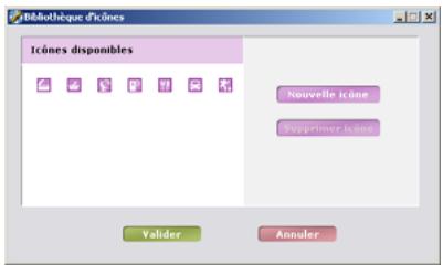 VIAMICHELIN NAVIGATION X-980T - Gestion des icônes - 1