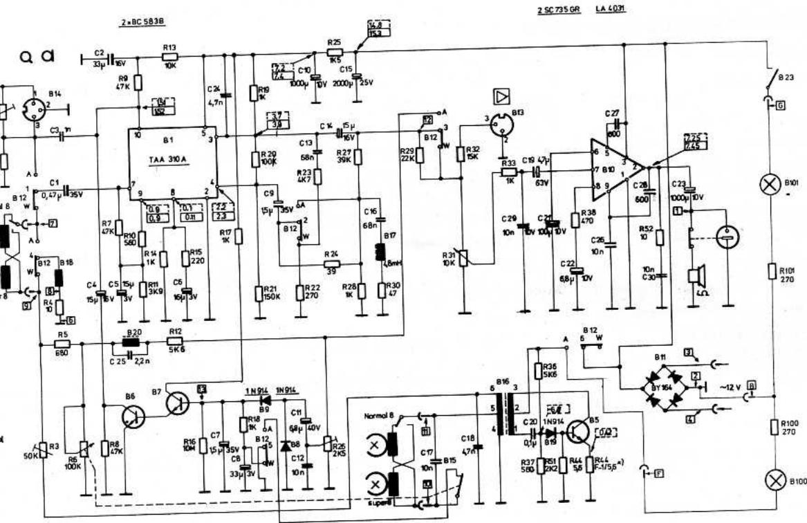 EUMIG MARK S807D - Caractéristiques techniques - 1