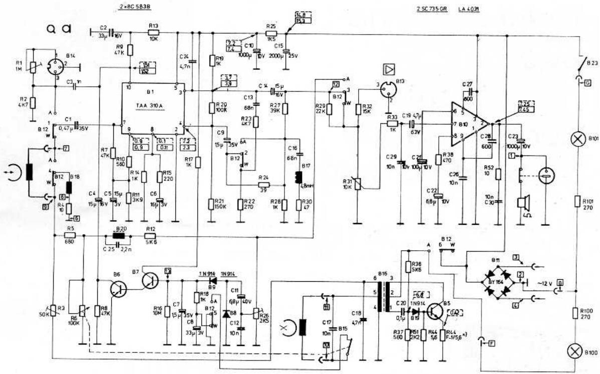 EUMIG MARK S807D - Caractéristiques techniques - 2