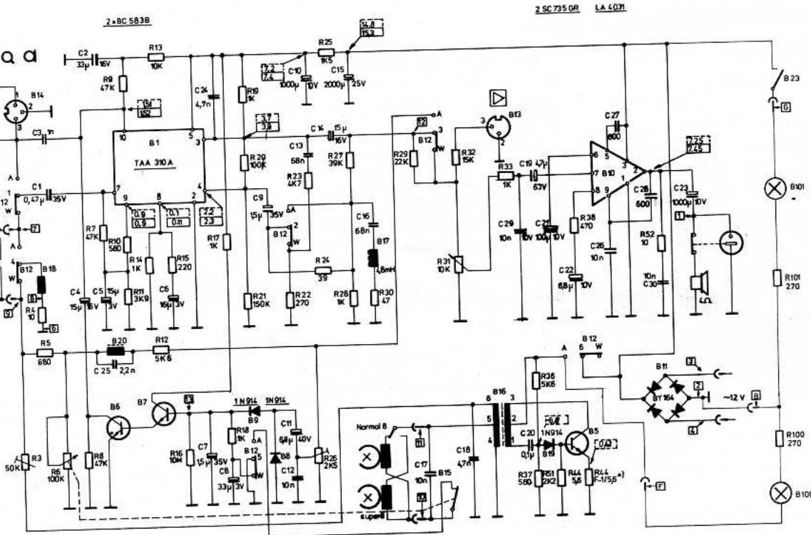 EUMIG MARK S810D - Caractéristiques techniques - 1