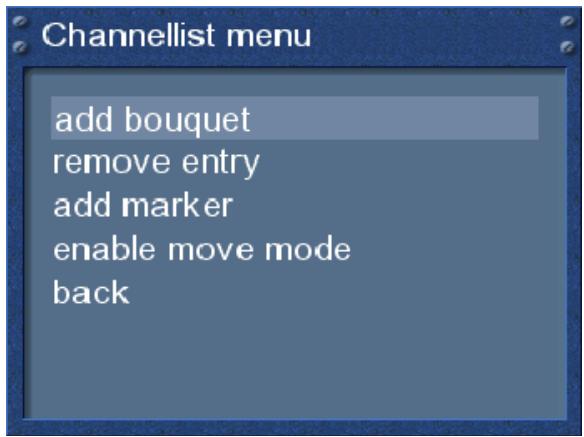 DREAM MULTIMEDIA DM7025 - Ajouter un bouquet - 3