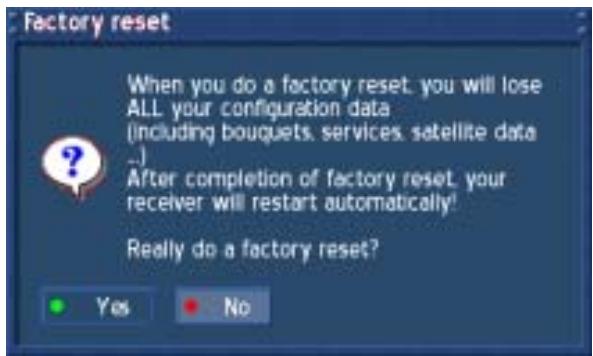 DREAM MULTIMEDIA DREAM DREAMBOX DM-500S - Reset to factory defaults - 2