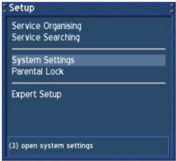 DREAM MULTIMEDIA DREAM DREAMBOX DM-500S - Setting the time zone - 1
