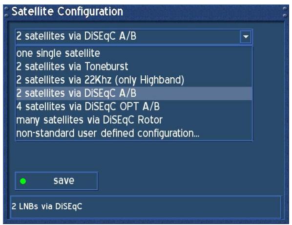 DREAM MULTIMEDIA DREAM DREAMBOX DM-500S - 2 satellites via DiSEqC A/B - 1