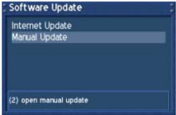 DREAM MULTIMEDIA DREAM DREAMBOX DM-500S - Manual software update - 2