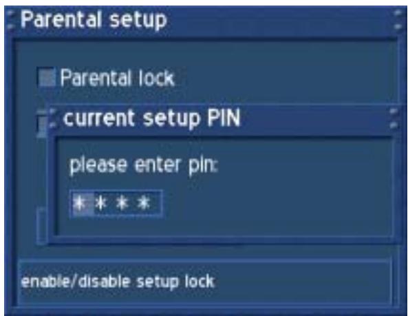 DREAM MULTIMEDIA DREAM DREAMBOX DM-500S - Deactivating the setup lock - 2
