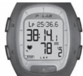 POLAR RS100 - FONCTIONS DISPONIBLES PENDANT L'EXERCICE - 8