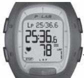 POLAR RS100 - FONCTIONS DISPONIBLES PENDANT L'EXERCICE - 7