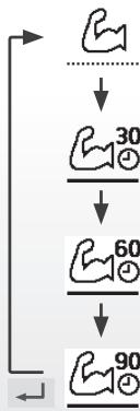 PANASONIC WHUD09HE51 - Drücken Sie , um die Auswahl zu bestätigten. - 1