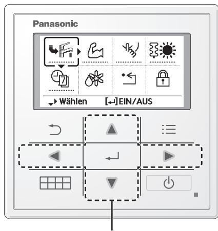 PANASONIC WHUD09HE51 - Verwendung des Schnellmenüs - 3