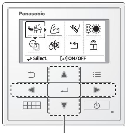 PANASONIC WHUD09HE51 - Comment utiliser le menu rapide - 3