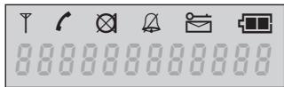 SWISSVOICE AVENA 118 DUO - Indicazioni sul display - 1