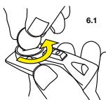 MAVIC WINTECH ULTIMATE - Installation of batteri: - 1